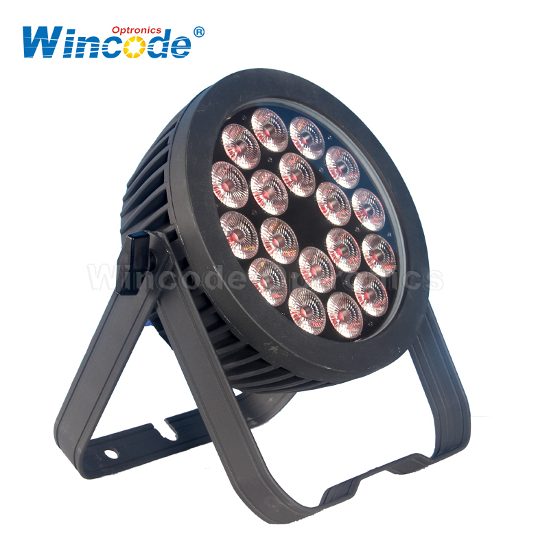 18×10W RGBWA+UV 6 en 1 LED Slim Par Light