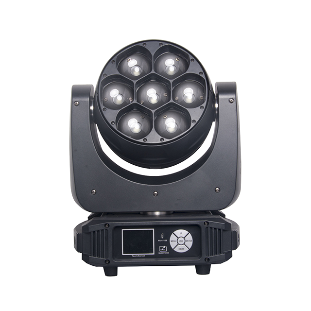Lampe frontale mobile zoom 7×40W LED