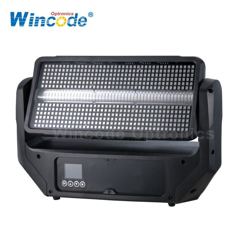 Lumière stroboscopique mobile à LED RVB 1000W